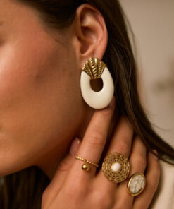 Boucles d&rsquo;oreilles Rétro